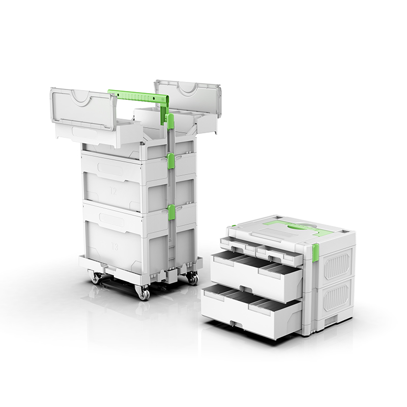 YW-una caja de herramientas eléctricas de plástico modular YW-una caja de herramientas eléctricas de plástico modular