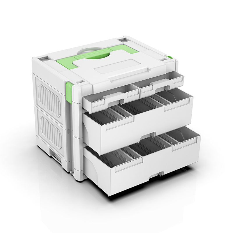 YW-una caja de herramientas eléctricas de plástico modular YW-una caja de herramientas eléctricas de plástico modular