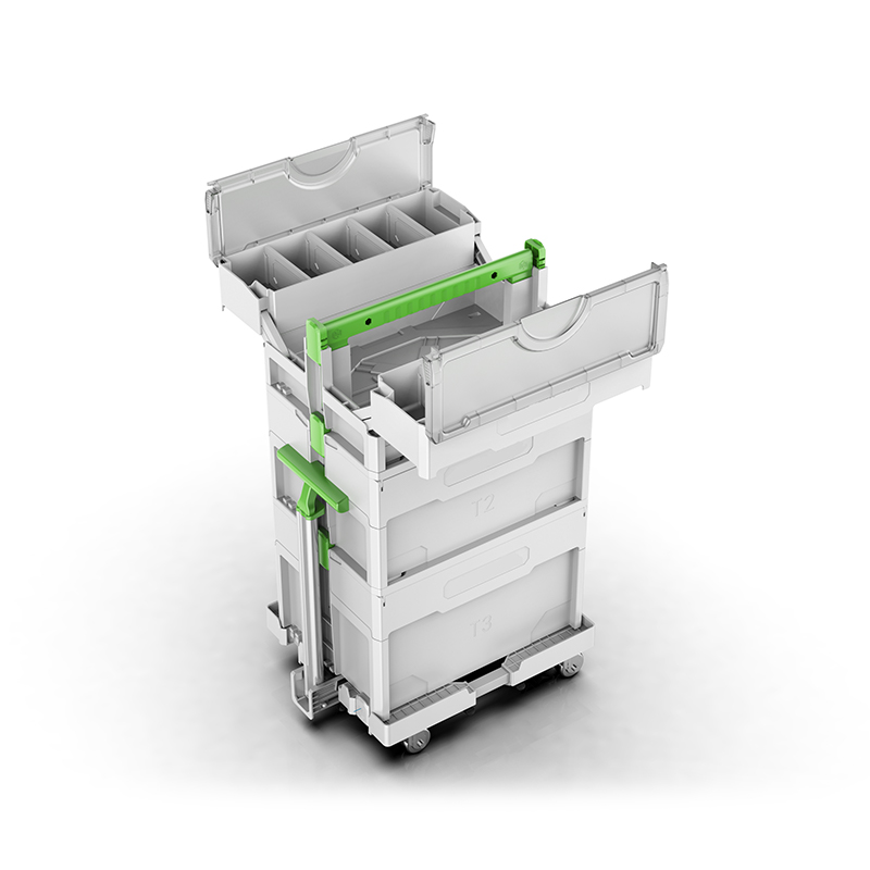 YW-una caja de herramientas eléctricas de plástico modular YW-una caja de herramientas eléctricas de plástico modular