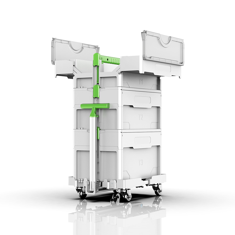 YW-una caja de herramientas eléctricas de plástico modular YW-una caja de herramientas eléctricas de plástico modular