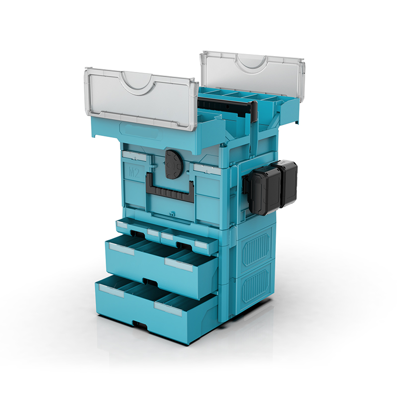 YW-una caja de herramientas eléctricas de plástico modular YW-una caja de herramientas eléctricas de plástico modular